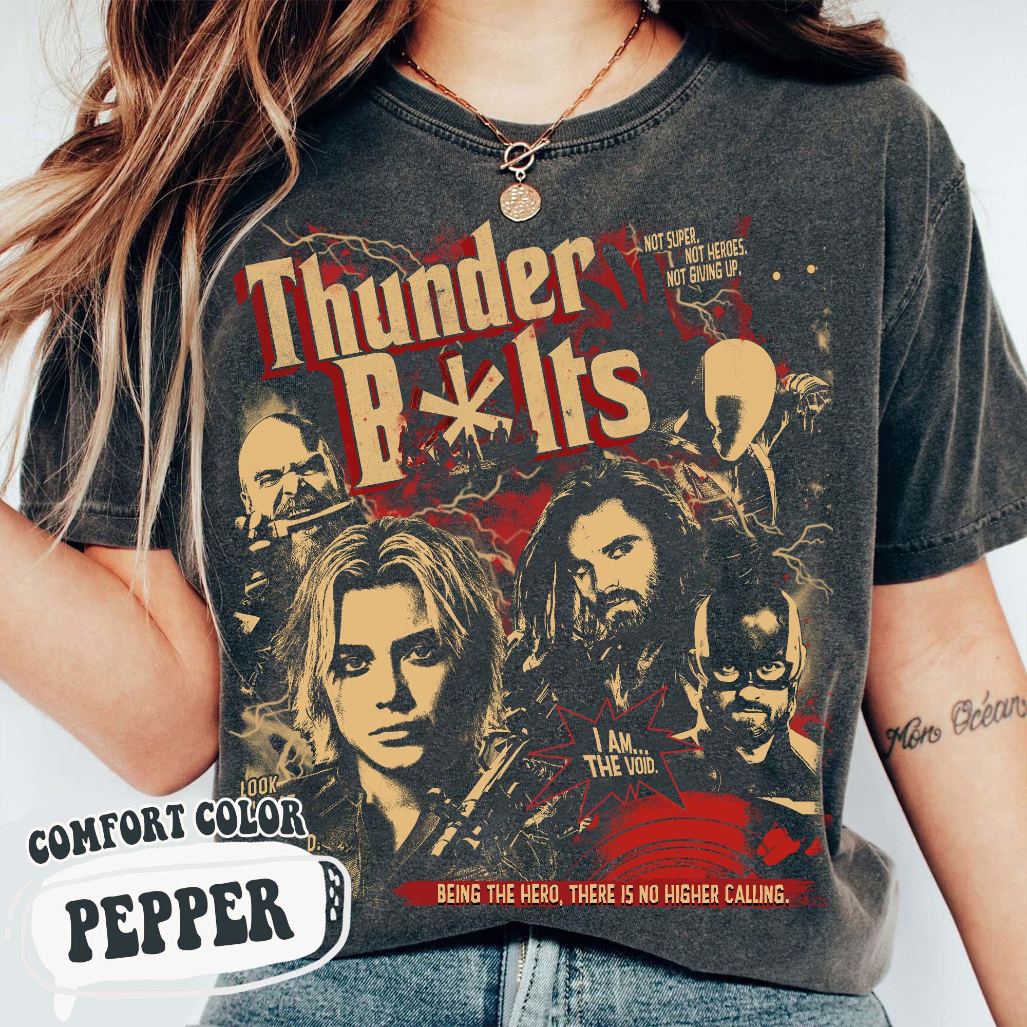 ヴィンテージ マーベル サンダーボルト ポートレート Tシャツ 