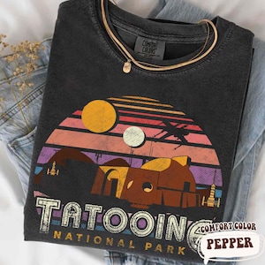 Disney Star Wars Tatooine National Park T-shirt, Star Wars Tatooine Shirt, Tatooine National Park Tee, Star Wars Day Gift, Galaxy&#39;s Edge Tee