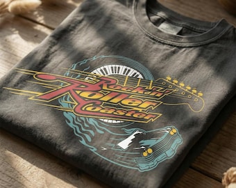 Camiseta Disney Rock 'N' Roller Coaster, camiseta vintage de Disney Ride, camiseta de Aerosmith Ride, camiseta de Disneyworld Park, camiseta de Disneyland Family Trip