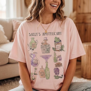 Disney Sally’s Apothecary T-Shirt, Nightmare Before Christmas Tee, Halloween Potion Shirt, Oogie Boogie Bash Tee, Disney Spooky Season Tee