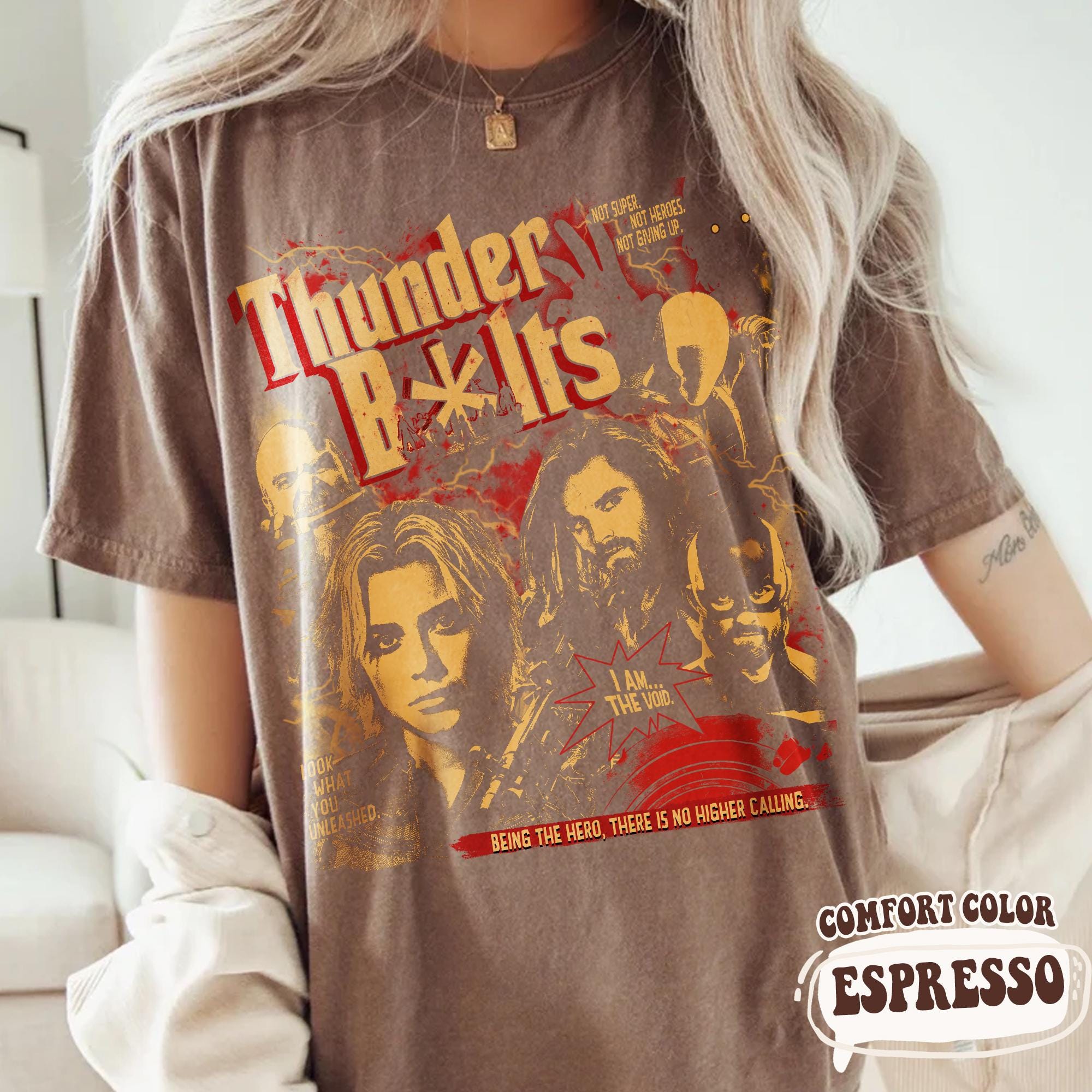 ヴィンテージ マーベル サンダーボルト ポートレート Tシャツ 
