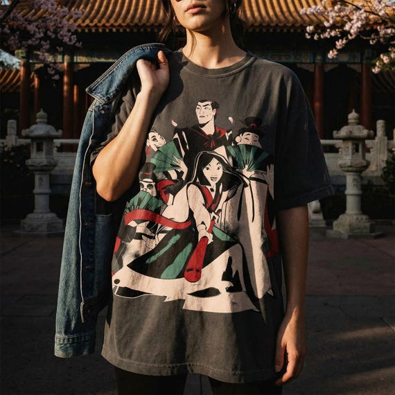 Disney Mulan Mulan Yao Ling Chien Po T-Shirt, Vintage Mulan Tee, Disney Mulan Shirt, Disney Princess Tee, Disneyland Girl Trip Matching Tee