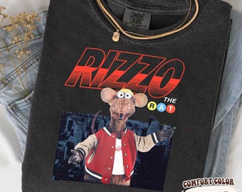 The Muppets Rizzo Portrait Shirt,  Tee, Vintage Rizzo Shirt, Funny The Muppets Tee, Gift For Family, Disney Family Trip 2024