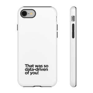 Casos Difíceis, Capa de Telefone para Analista Orientado a Dados, Presente de Ciência de Dados, Capa de Tecnologia de Incentivo, Padrão Matemático, Programador Presente