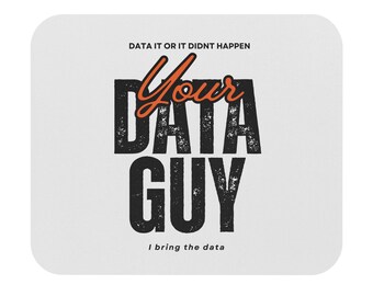 Daten analytiker Maus Pad: Tech Lover Geschenk, Schreibtisch Dekor