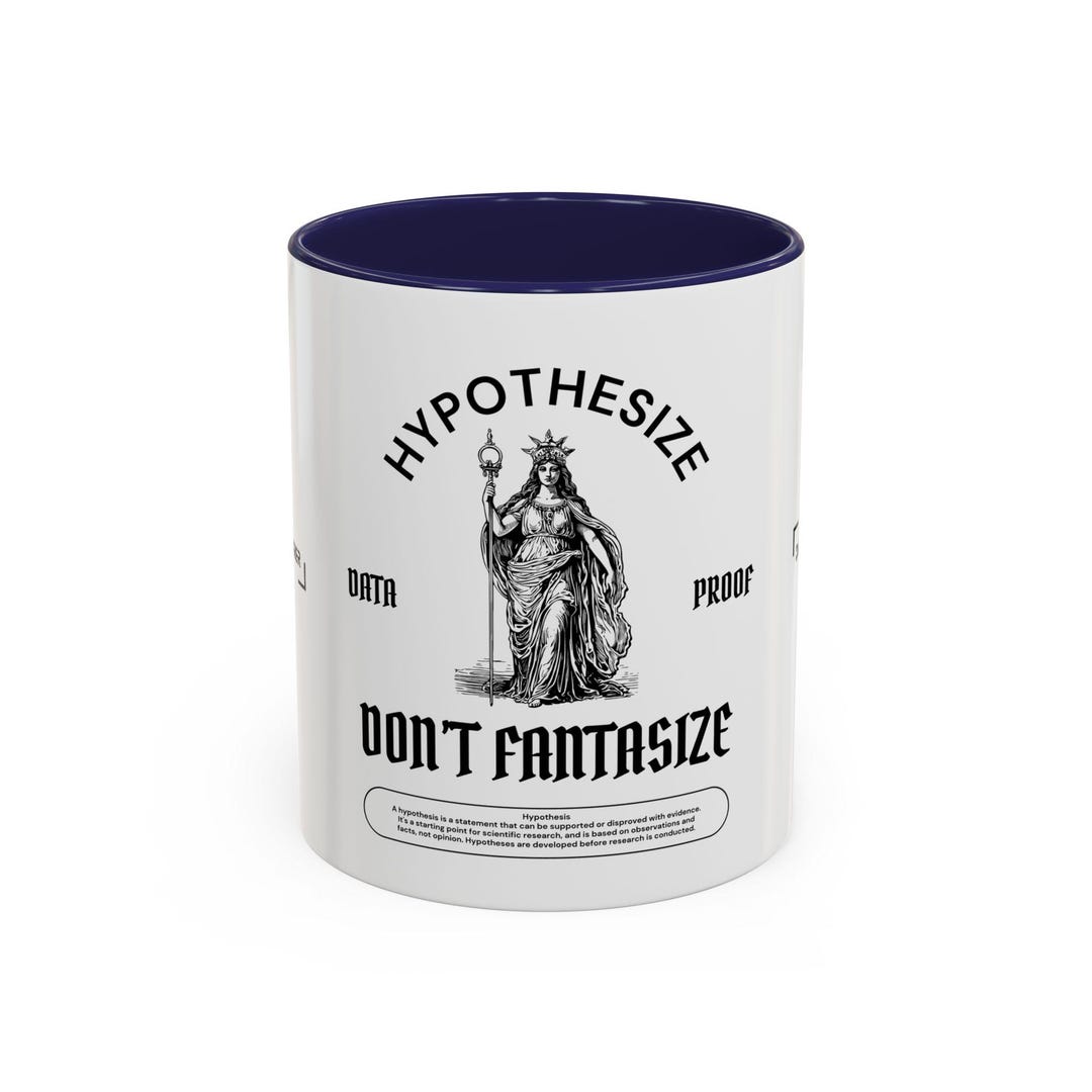 Science Mug: Hypothesize Don'tantasize, Inspirational Coffee Cup - Etsy