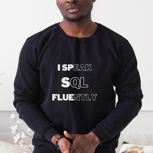 SQL Fluency-sweater: cadeau datawetenschapanalist