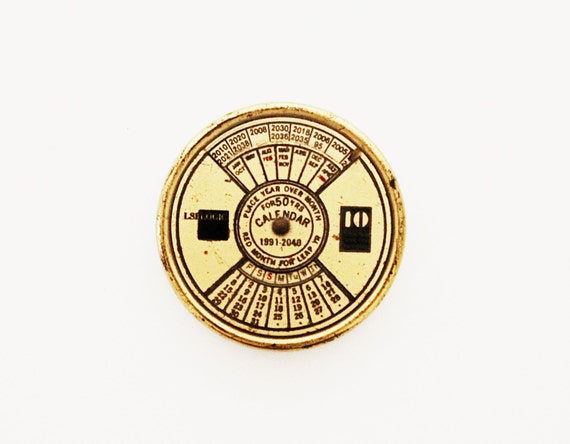 Items Similar To Expiration Date 2048 Vintage Perpetual Calendar 