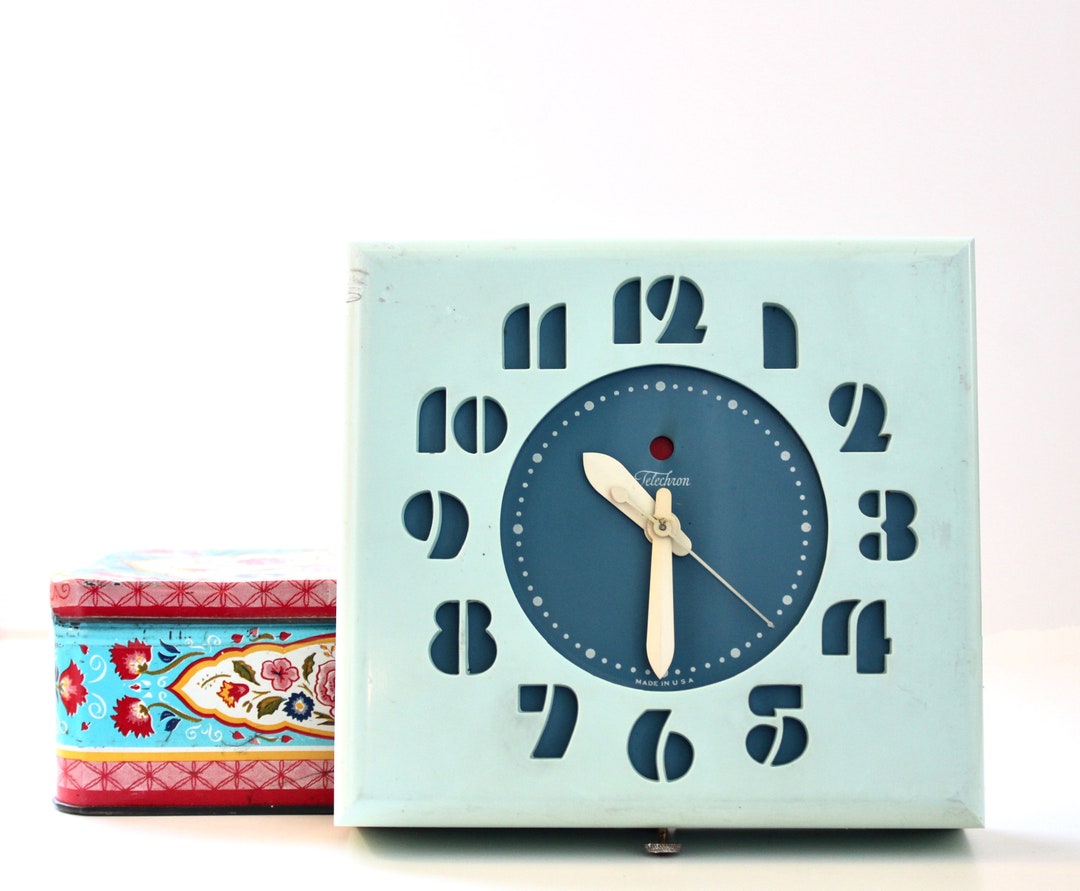 Vintage Telechron Clock Vintage Kitchen Vintage Electric Etsy