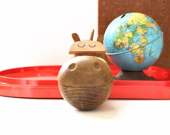 Vintage Zoo Line Hippo Trinket Box - Vintage Mid Century Zoo Line Hippo - Vintage Home Decor - Vintage Japan - Vintage Kay Bojesen Zoo Line