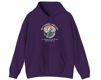 Cozy Hooded Sweatshirt Inspired by Matterhorn Bobsleds - Perfect for Disney Fans