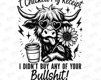 Funny Cow SVG PNG Bundle: Snarky Farm Animal Clipart (Digital Download
