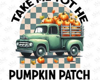 Fall Pumpkin Patch Shirt Design PNG: Autumn Farm Hayride SVG (Digital Download)