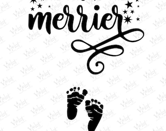 The More The Merrier PNG, Funny Christmas Quote Sublimation, Holiday Party Design, Festive Saying Clipart