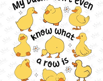Funny Duck SVG: Sarcastic Farm Animal Clipart (Digital Download