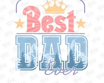 Dad Ever Shirt Design - Vatertag SVG (Digitaler Download)