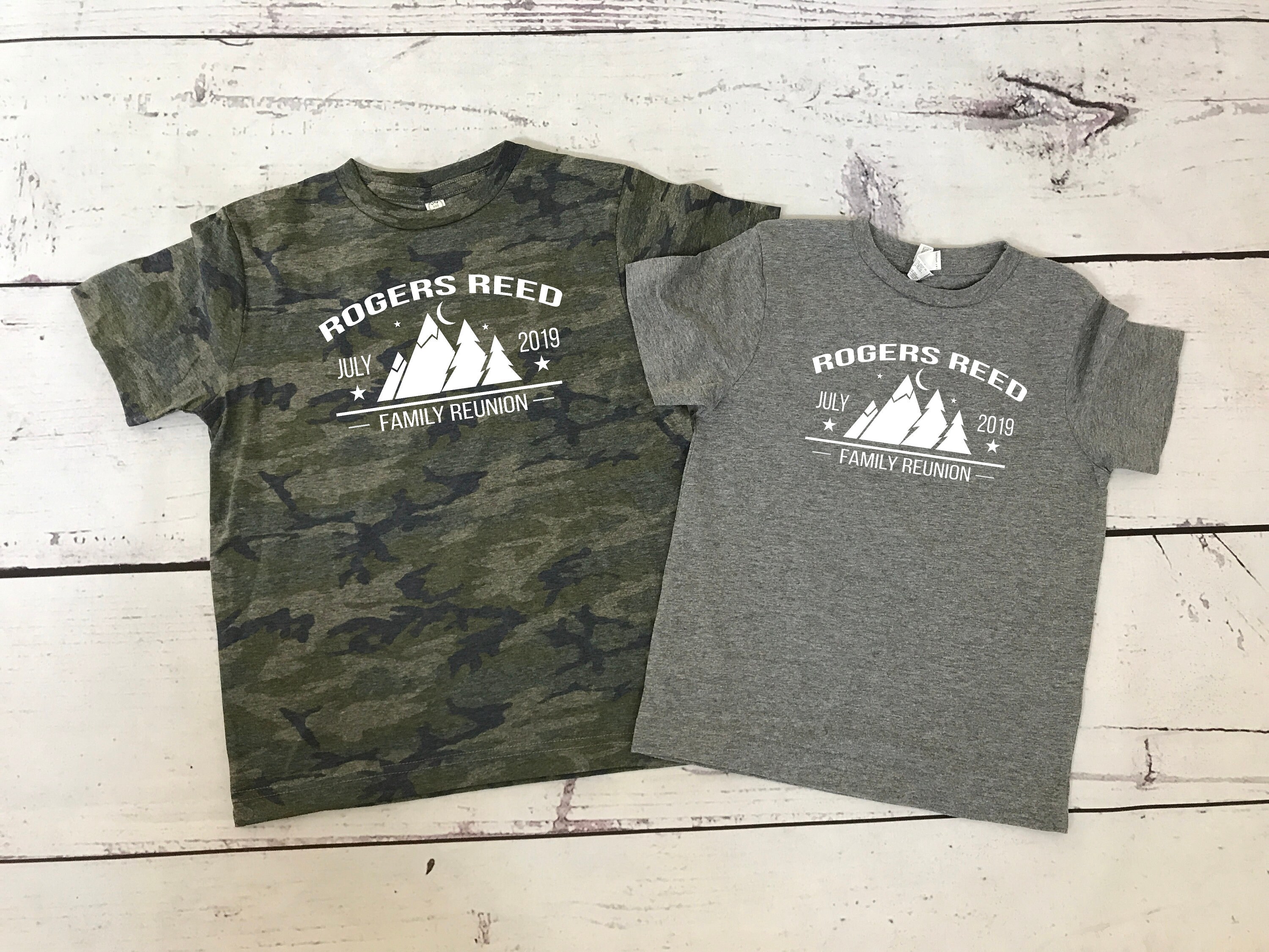 Family Reunion Camping Shirts