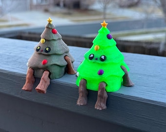 Christmas Tree Dude By Teal Cat Creative | Articulated Critter