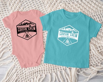 Cousin Crew Lake Vacation Shirt – Campfire Smores Design