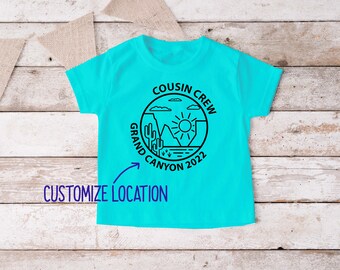 Cousin Crew Grand Canyon Vacation Shirts, Southwest Family Trip