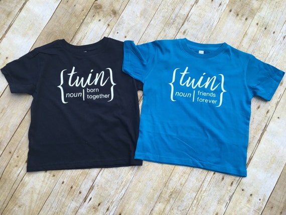 Born Together Friends Forever Shirt Set 