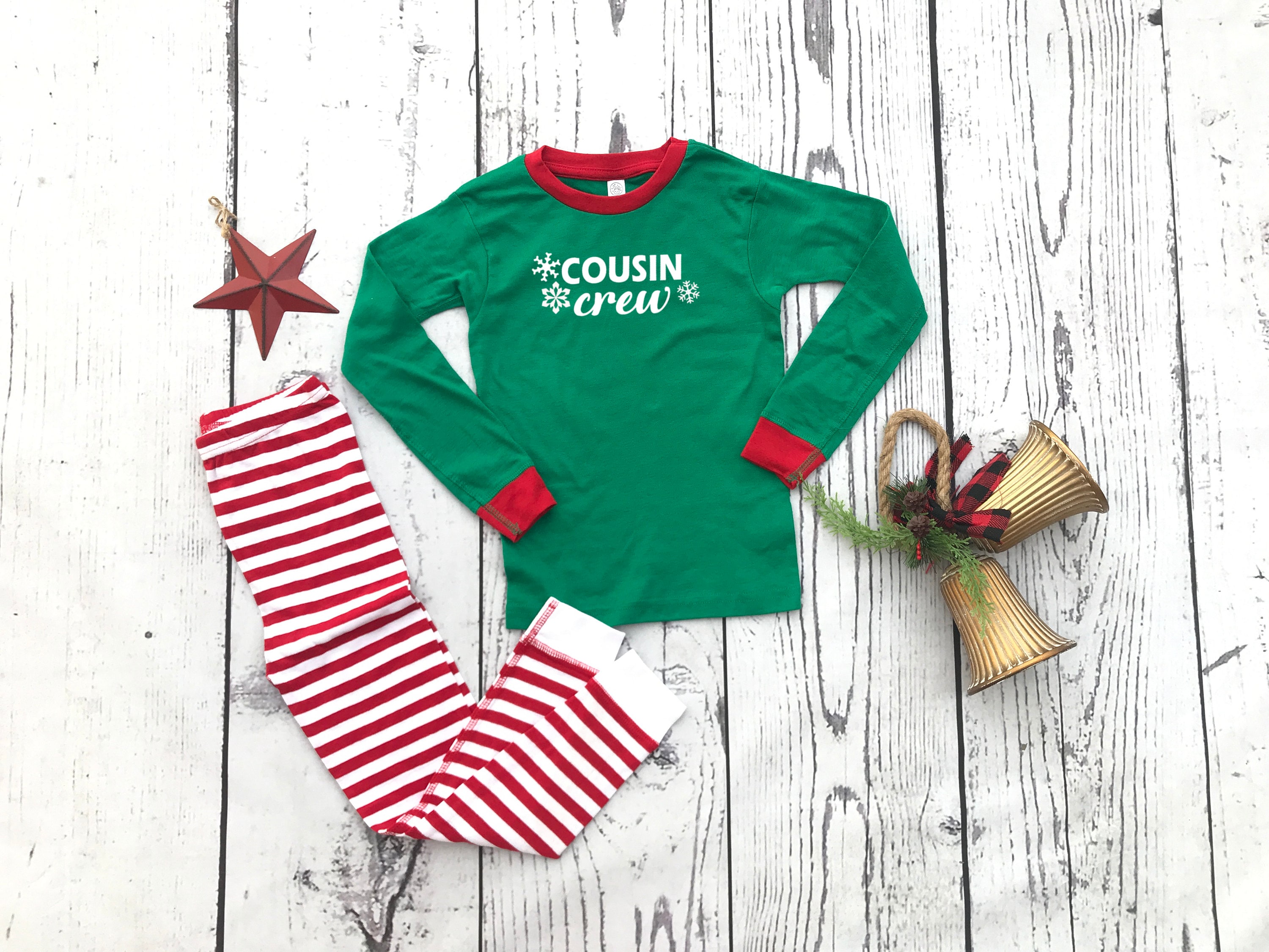 Christmas Crew Pajamas Cousin Pajamas Cousin Crew For Life Etsy