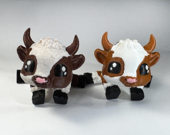 Flexi Cow - 3D Printed Articulated Figurine
