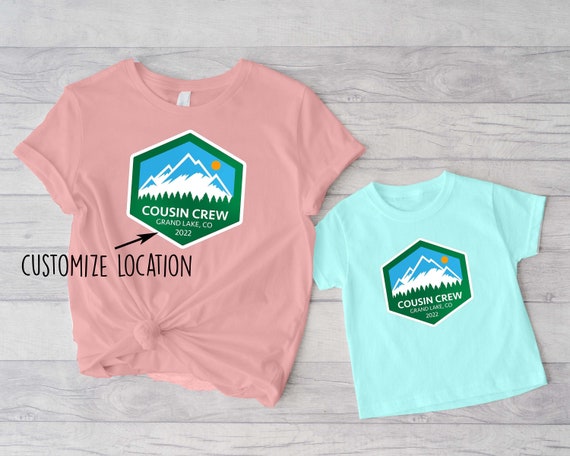 Cousin Crew Vacation Shirt. Cousins 