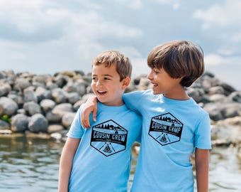 Cousin Crew Camp Shirt – Matching Family Reunion Tees