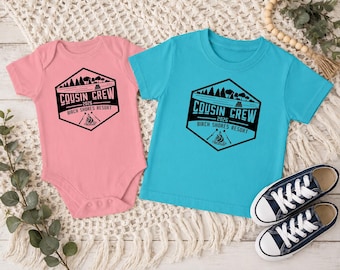 Cousin Crew Lake Vacation Shirt – Campfire Smores Design