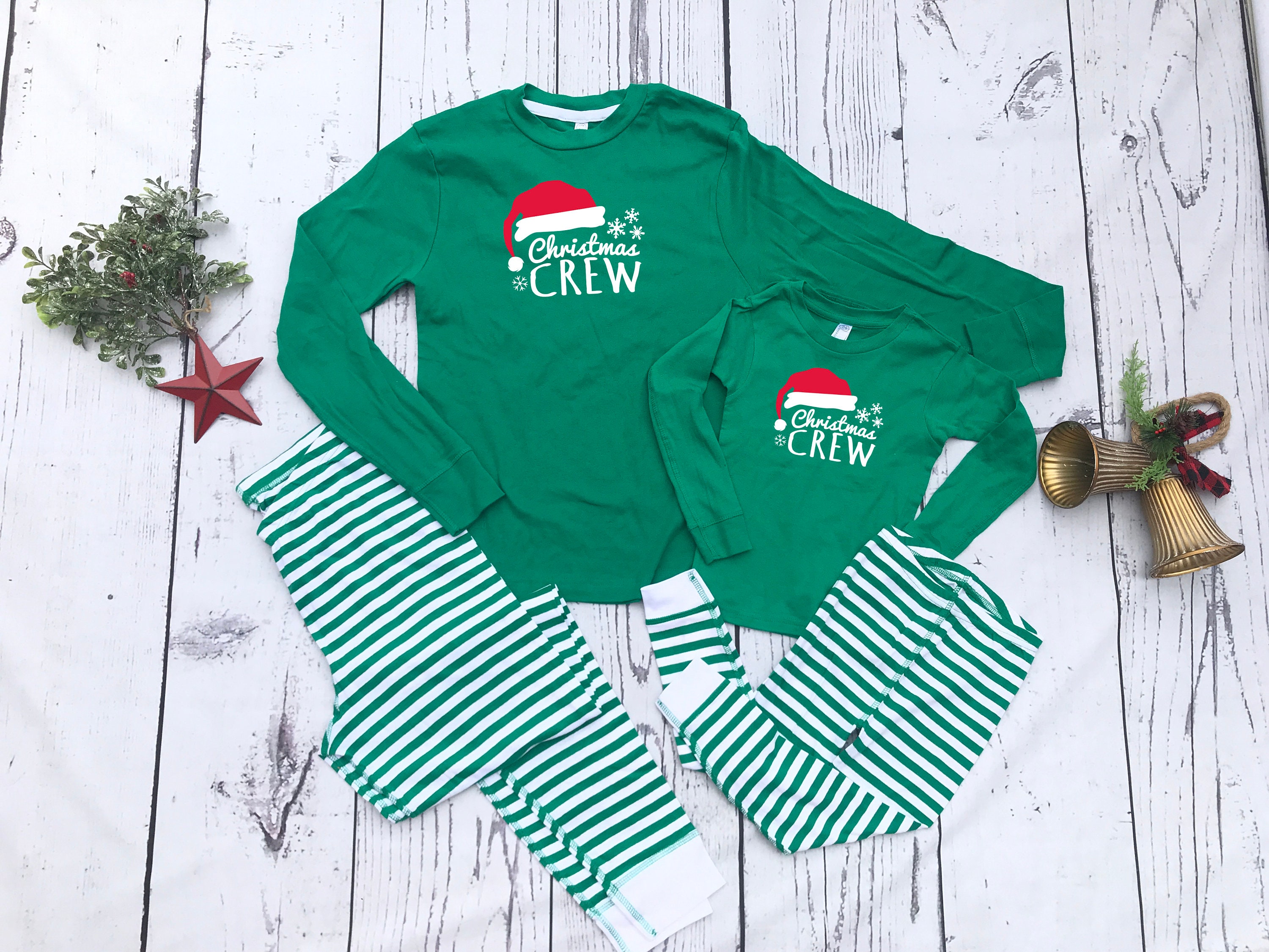 Cousin Crew Pajamas 6 Mo Adult 2XL Christmas Crew Etsy