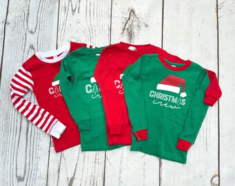 Cousin Crew or Christmas Crew Pajama Top | 6M- adult 2XL | The Original Cousin Crew | Mix and match top and bottoms | Sold individually