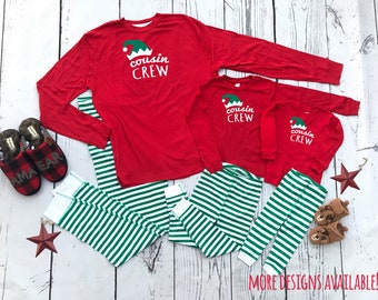 Cousin Crew Christmas Pajamas Adults 2022