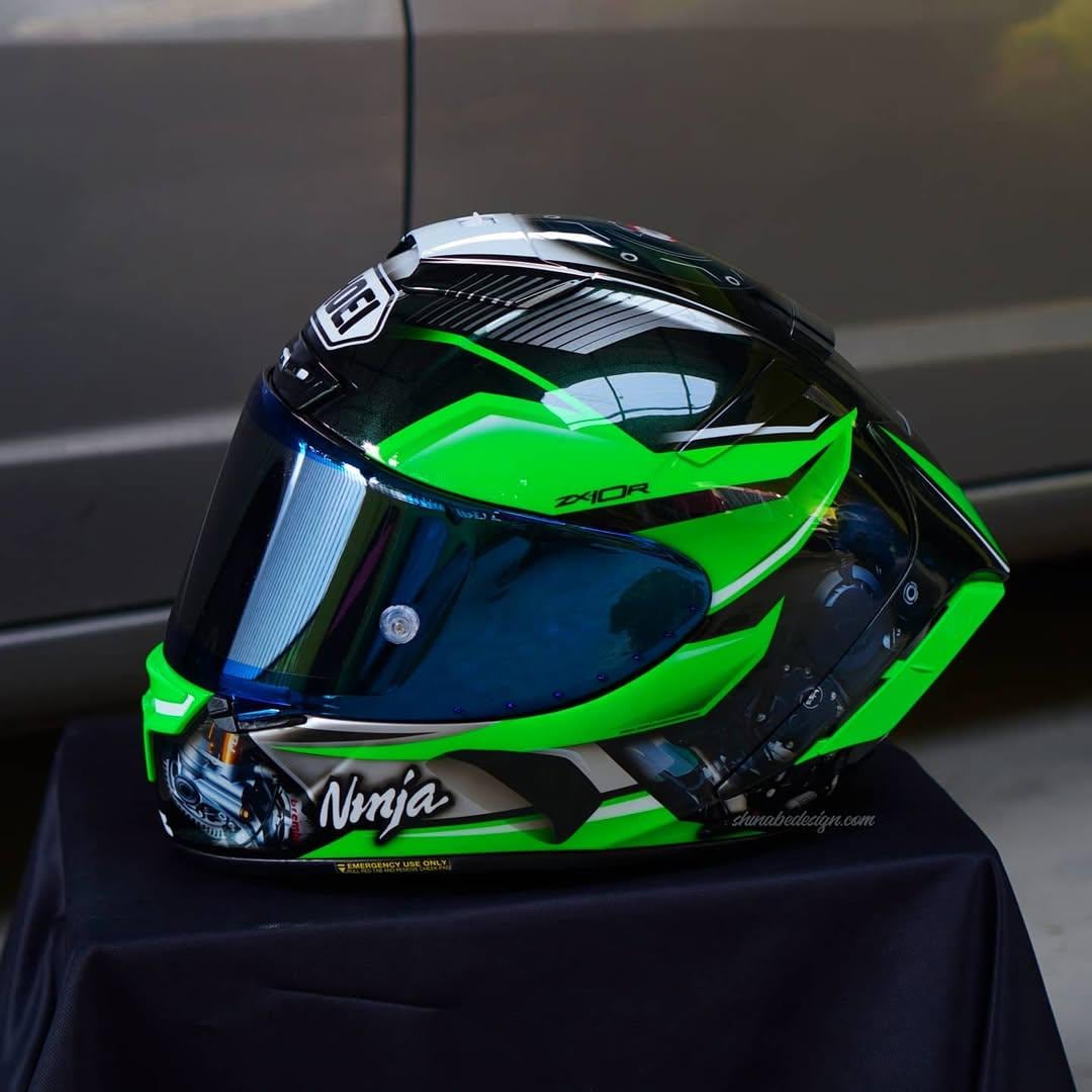 SHOEI X14 Limited - 2023 Ninja ZX10R No. 1/5 Pcs - Etsy