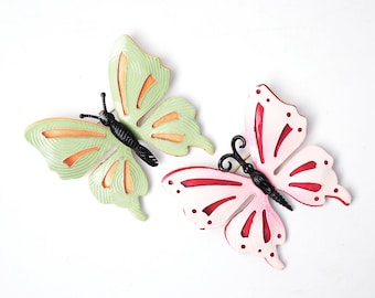 Bright Butterfly Tin Pins