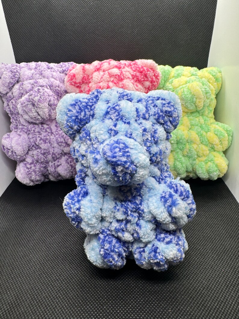 Gummy Bear - Amigurumi - Crochet - Finished Piece - Etsy