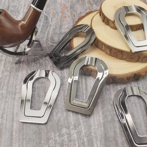 Personalized Stainless Steel Pipe Rest, Groomsman Gift