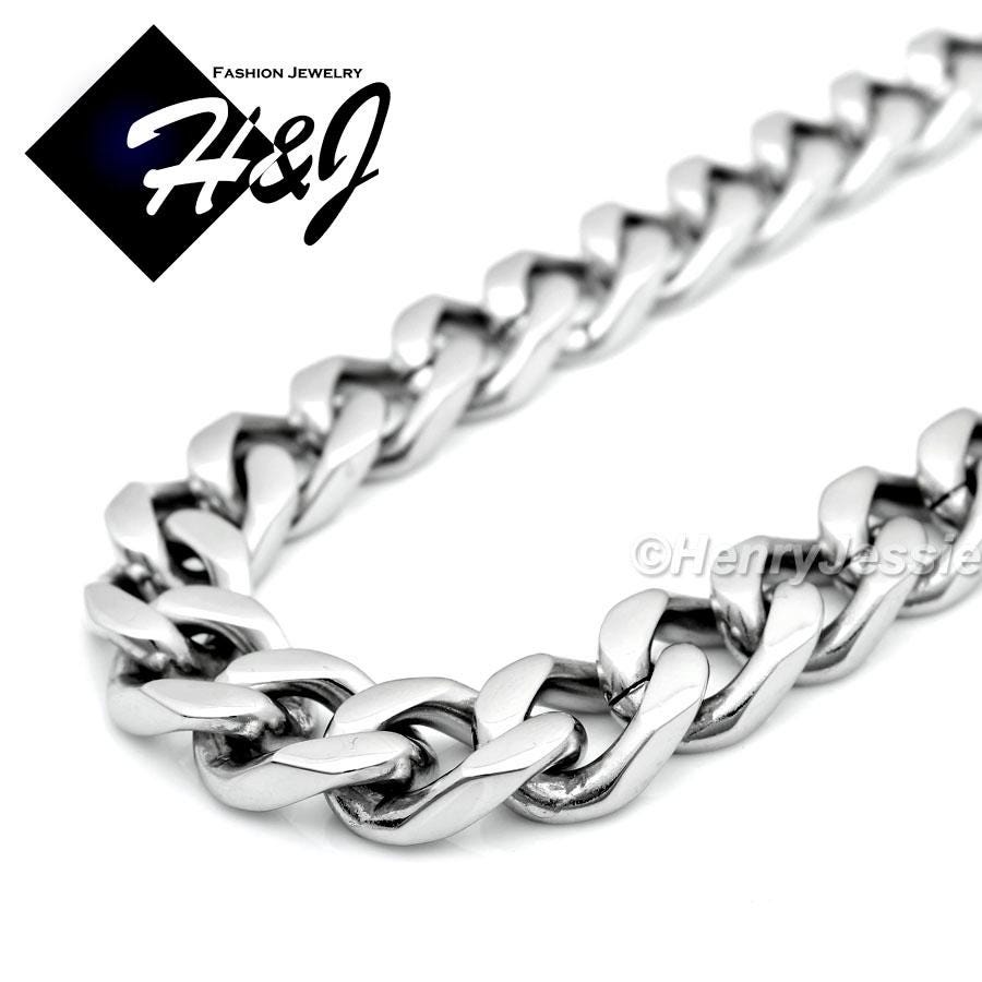 thumbnail interactive-video image 1 of Silver Cuban Link Chain - 16mm 1 of 11