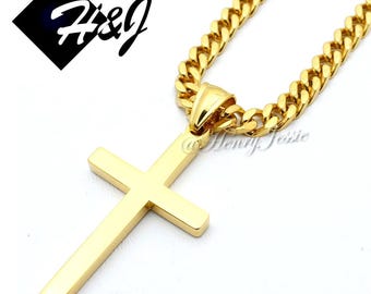 thumbnail image 2 of H&J Jewelry Stainless Steel 8mm Interlock Bone Link Chain Necklace/Bracelet For Men, Silver 2 of 5