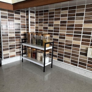Countertop Organizer, 2-layer kitchen shelf, Bathroom organizer, bookcase, spice rack