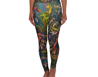 Sea Dragon Leggings - Women's Activewear
