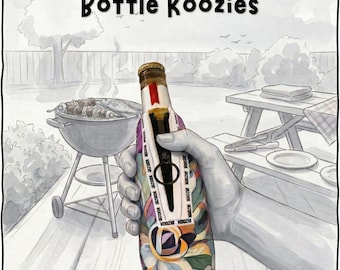 Bouteille en néoprène Koozie - Pochette isotherme pour bière