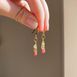 Frost Berry Earrings | Stainless Steel Gold or Silver