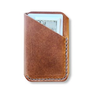The Maverick - Cartera minimalista de cuero