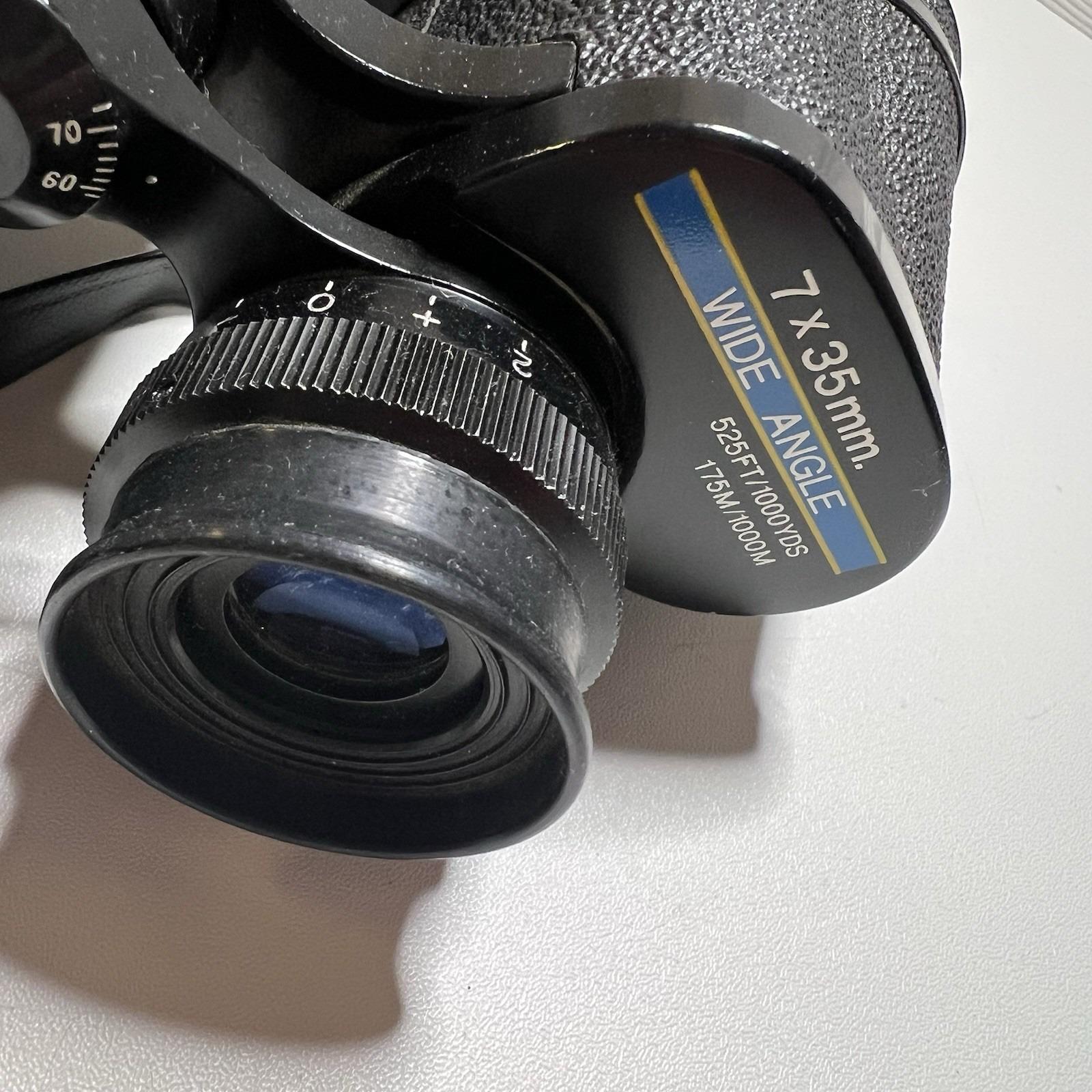 TASCO Zip 2001 Binoculars W/soft Case, 7x35mm Wide Angle, 500 Ft