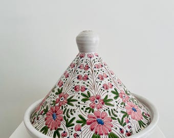 artisanal tajine serving dish