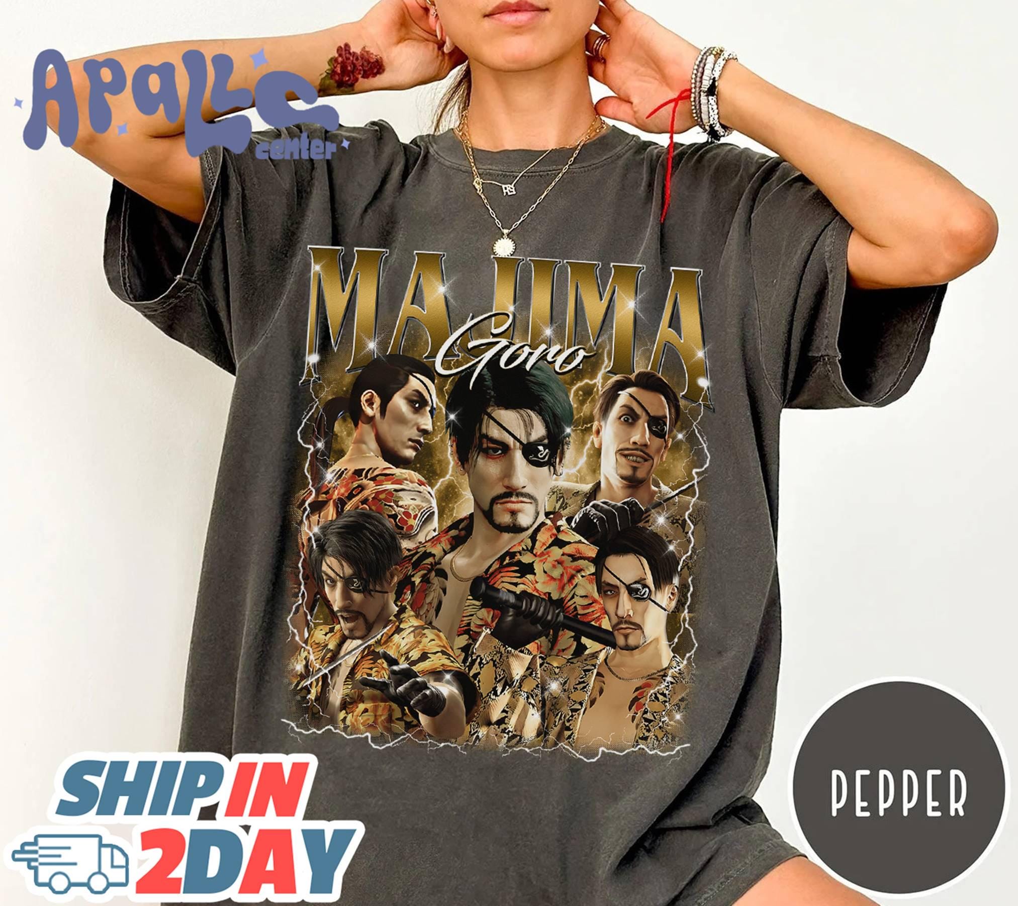 Yakuza Plain T-Shirt Uomo Basic Girocollo - Maglietta In Cotone Regular Fit, Taglie Regolari (Modello 182cm Indossa XL)