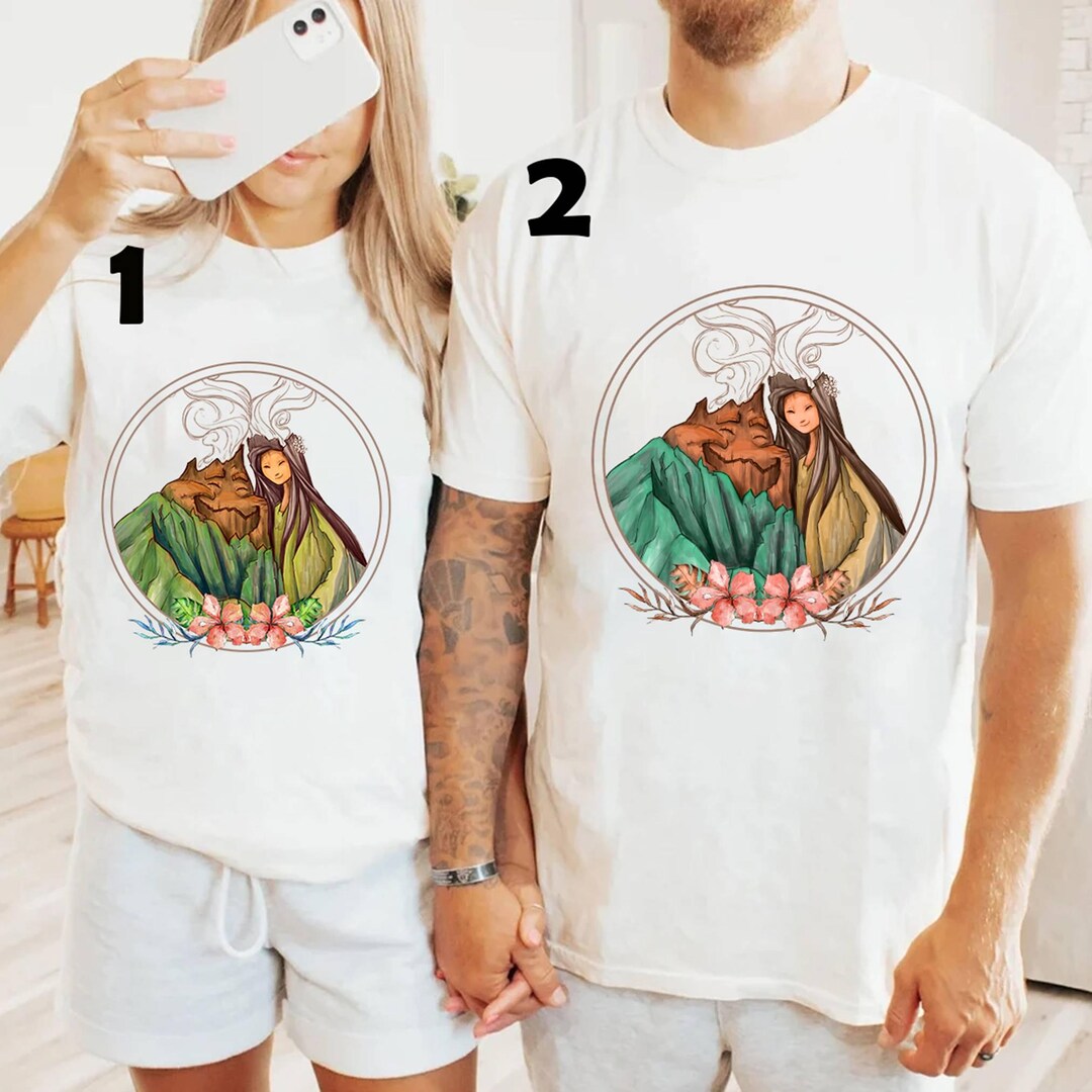 Uku and Lele Volcano Couples Shirt, You're Hot & I Lava You Couple ...