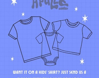 Custom Text Youth Shirt, Personalized Toddler Tee, Customized Text Youth T-Shirt, Your Text Youth Shirts, Custom Baby Bodysuit