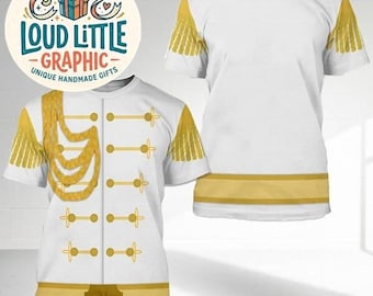 Prince Charming Costume Shirt, Cinderella's Prince Halloween Costume For Group, Movie Matching Tee, Halloween Matching, Halloween Family